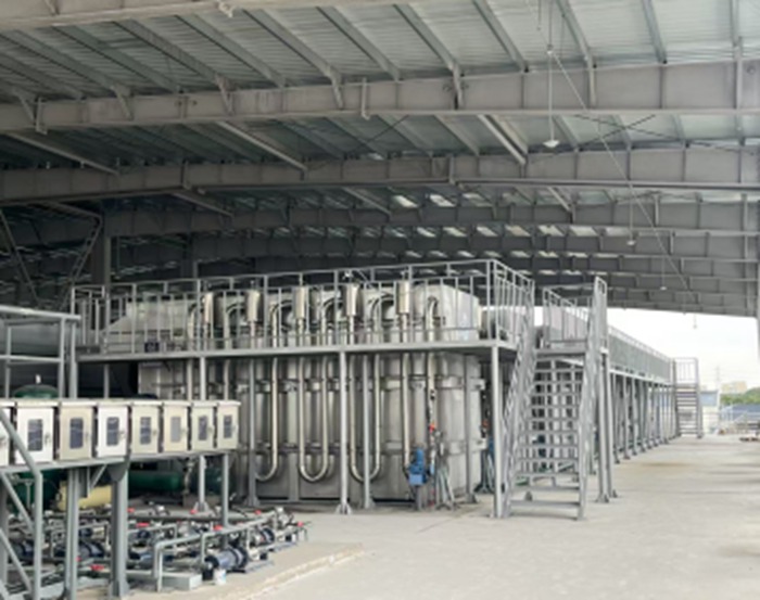 2、盛泽镇某工业区8万吨逐日水质净化工程——气浮系统设备.jpg